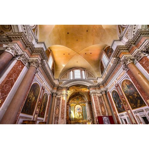 Basilica Saint Mary Angels and Martyrs-Rome-Italy Church designed by Michelangelo